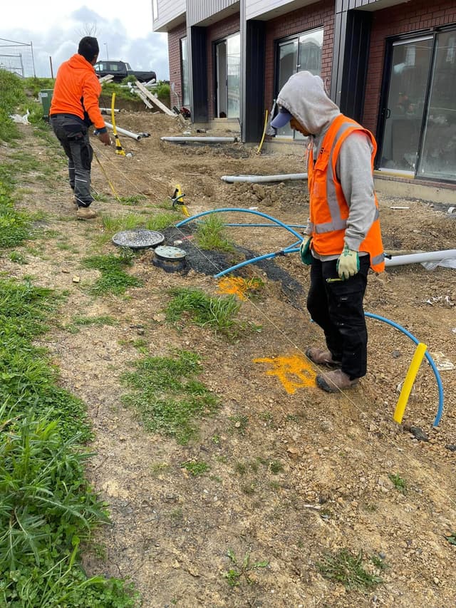 our crew working on building a home for you!